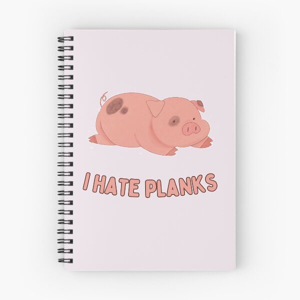 Item preview, I Hate Planks. Collapsed Little Pig designed and sold by Rebel-Design.