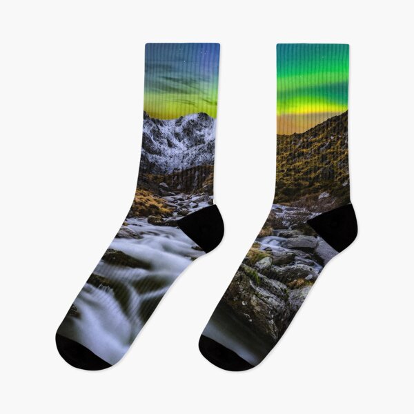 Item preview, Glowing Skies Snowdonia  designed and sold by AJEvans.