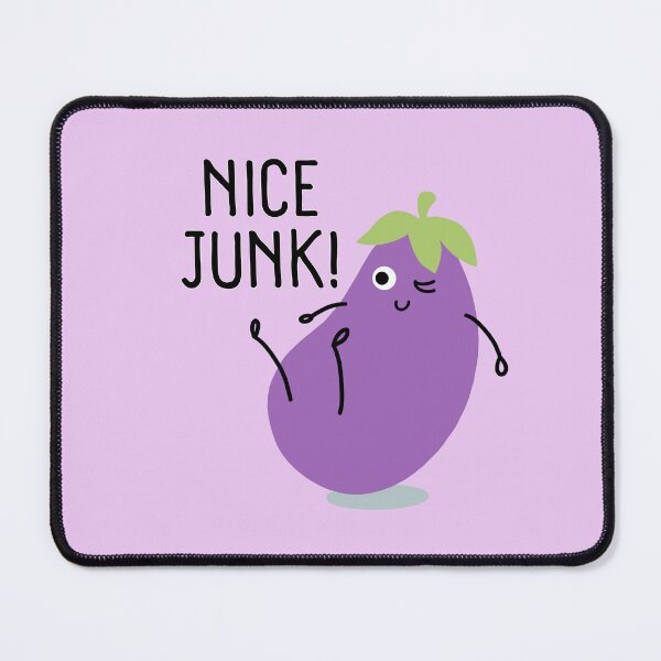 Item preview, Nice Junk Eggplant Pun designed and sold by ricricswert.