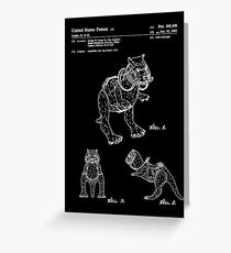 Star Wars Tauntauns Patent White Greeting Card