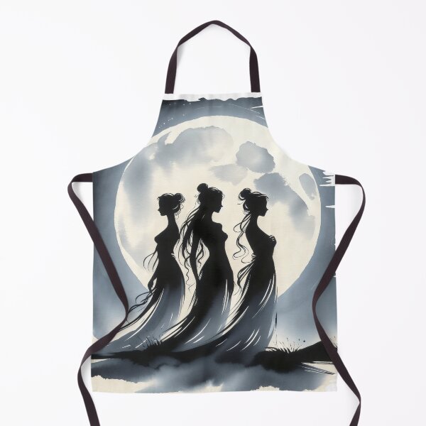 Item preview, Three Muses silhouetted against the Moon designed and sold by Truck Stop One.