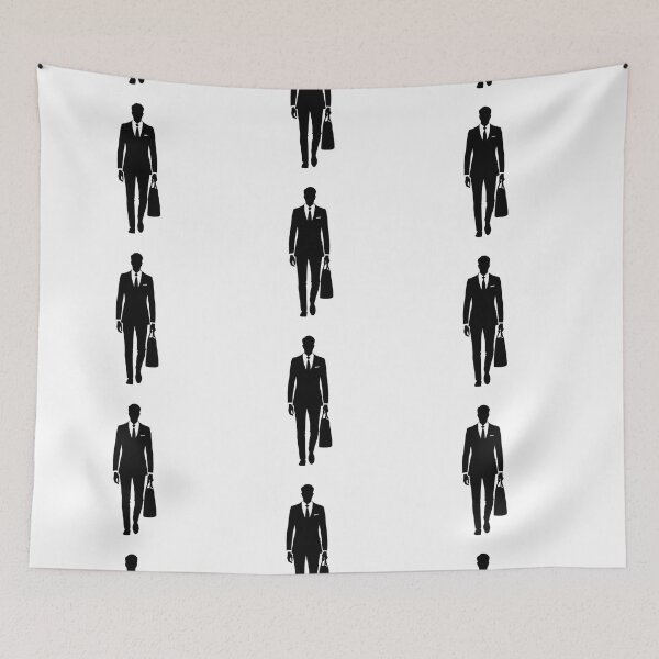 Item preview, Black gentleman in a suit 2 designed and sold by Lufka.