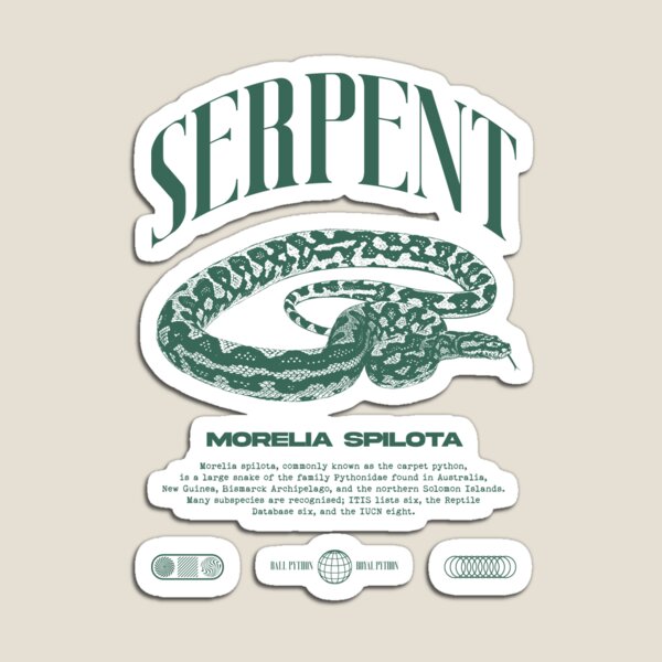 Item preview, Carpet Python Modern Reptile Keeper Streetwear designed and sold by JRRTs.