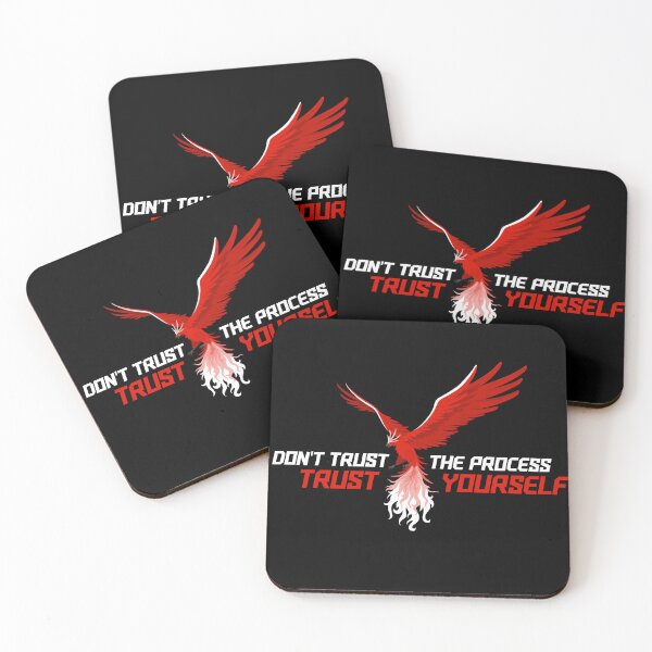 Item preview, Don't Trust The Process Trust Yourself | Rising Red Phoenix designed and sold by ShreefelDesigns.