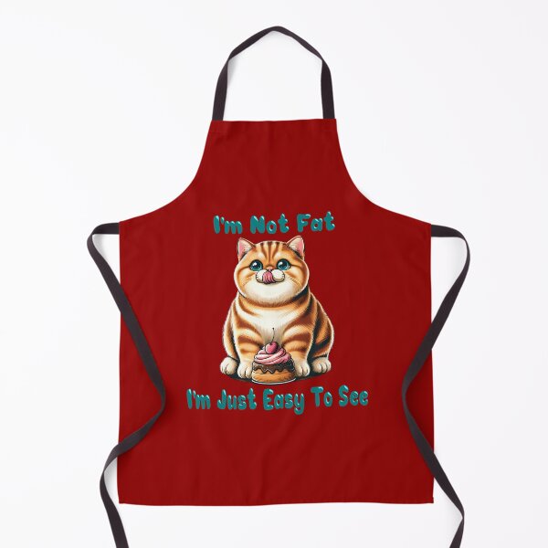 Item preview, I'm Not Fat I'm Just Easy To See humorous funny saying designed and sold by AlchemyColor.