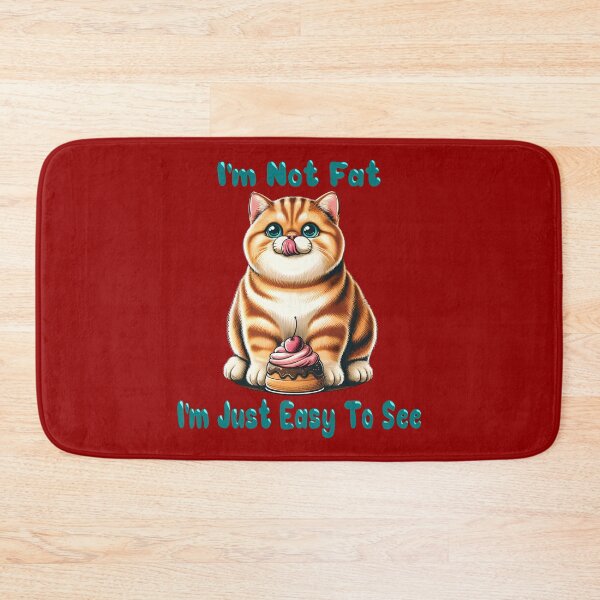 Item preview, I'm Not Fat I'm Just Easy To See humorous funny saying designed and sold by AlchemyColor.