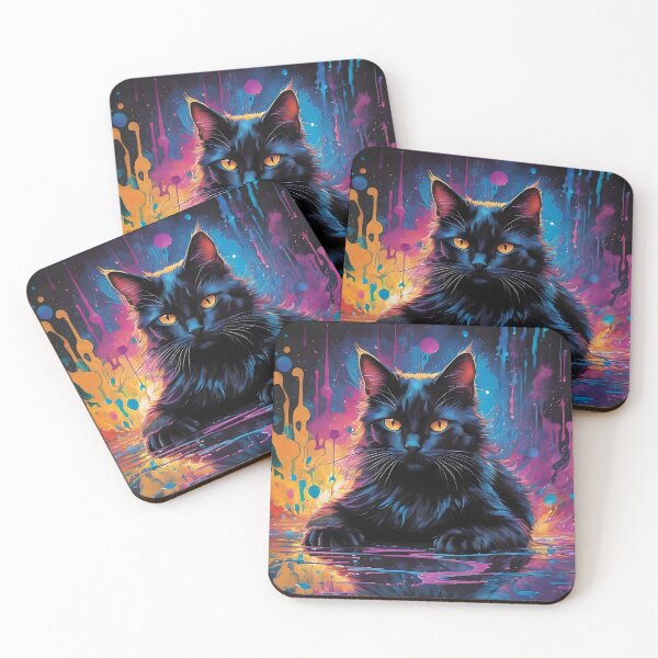 Item preview, amazing watercolor kitty painting designed and sold by Artful Dreams.