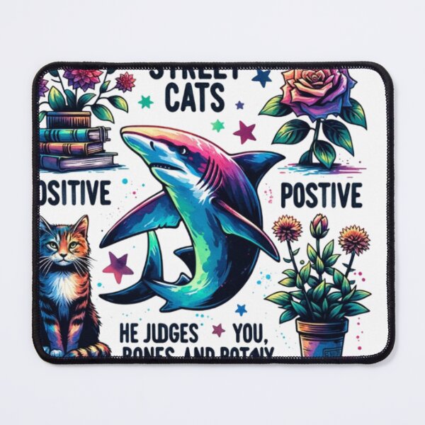 Item preview, Paws and Positivity Fusion: Street Cats, Happy Turtles, and More designed and sold by domunx.