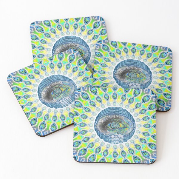 Item preview, EyeBallExpand-BlueGreen designed and sold by Klaus Bremner (Autotelic Art).