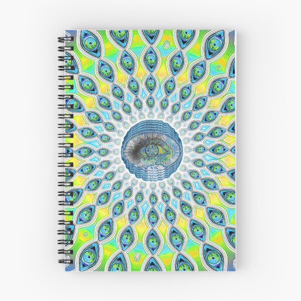 Item preview, EyeBallExpand-BlueGreen designed and sold by Klaus Bremner (Autotelic Art).