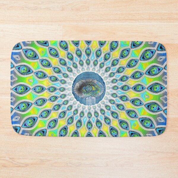 Item preview, EyeBallExpand-BlueGreen designed and sold by Klaus Bremner (Autotelic Art).