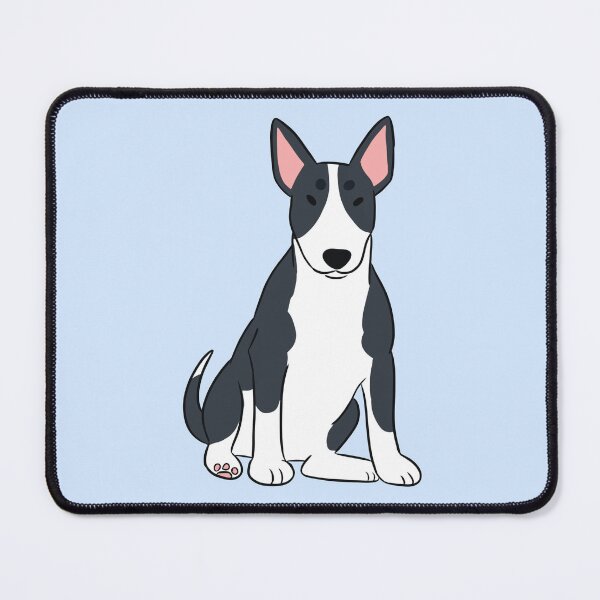 Item preview, Cute Miniature bull terrier dog illustration  designed and sold by Yaragold.
