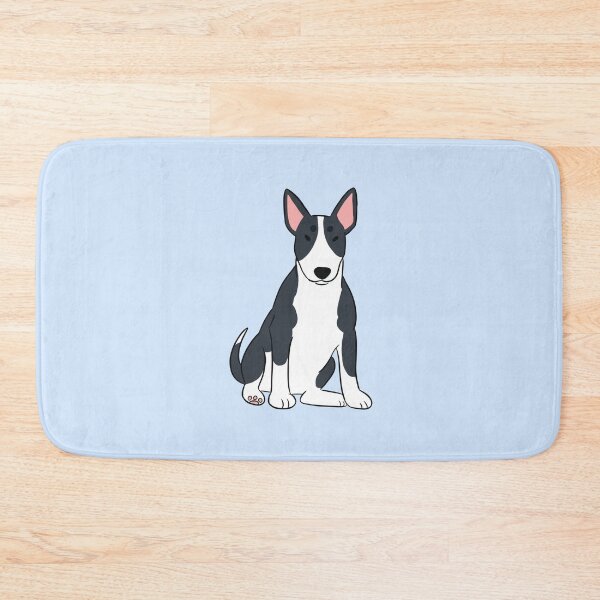 Artikelvorschau, Niedliche Miniatur-Bullterrier-Hundeillustration entworfen und verkauft von Yaragold.