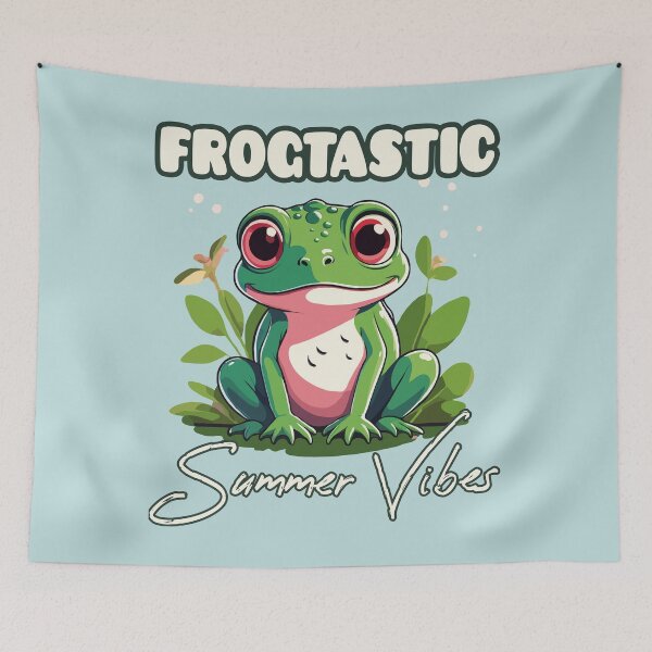 Item preview, Frogtastic summer vibes designed and sold by Ultimate-Rabbit.