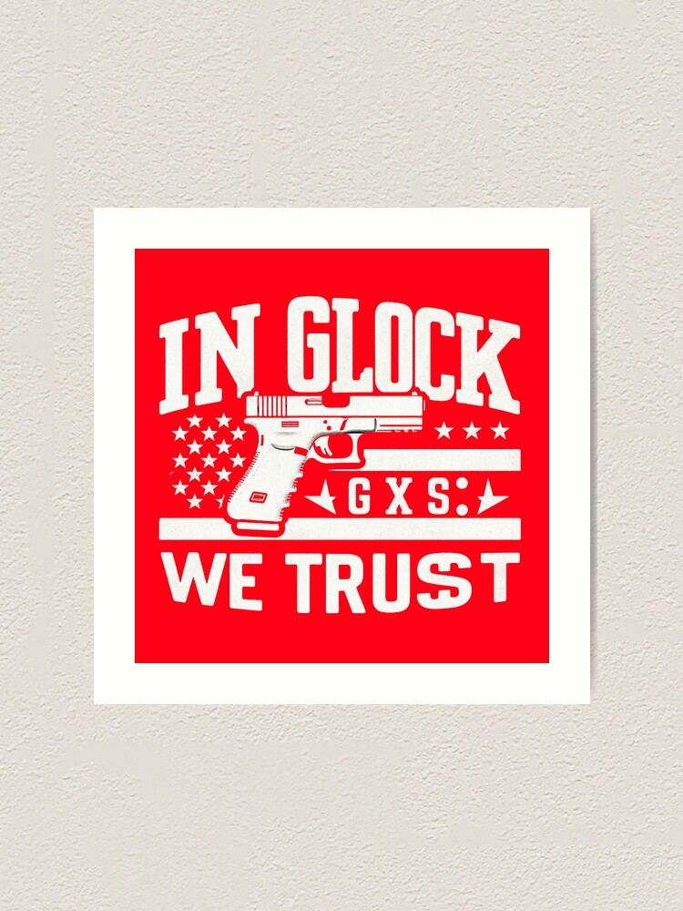 Red hot Glock Wall Art