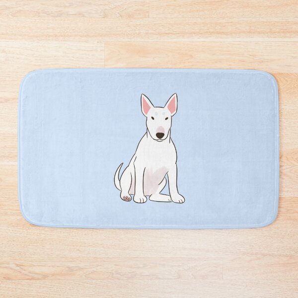 Artikelvorschau, Niedliche Miniatur-Bullterrier-Hundeillustration entworfen und verkauft von Yaragold.