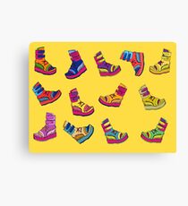 Kicks Canvas Print