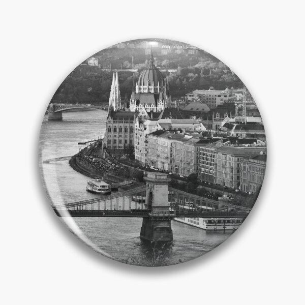 Item preview, Black and White Budapest Hungary Europe designed and sold by ShopJoel.