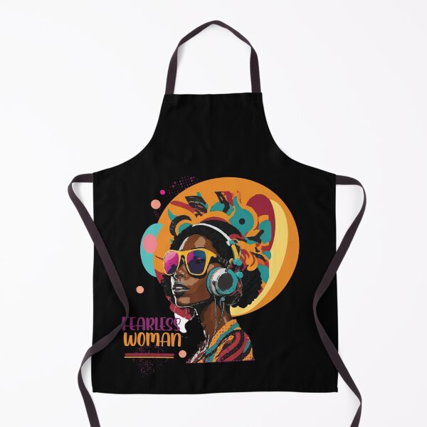 Aperçu de l'œuvre Rétro années 50 Pop Art Afro Woman Empowerment Dire créée et vendue par MAEN00.