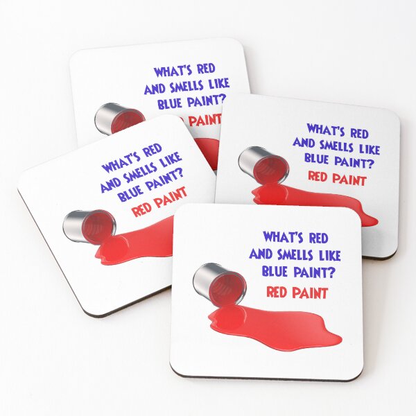 Item preview, What's Red and Smells Like Blue Paint? designed and sold by joshpincus.