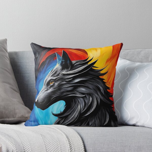 Item preview, Wolf Painting, Ai Generated Art  designed and sold by ACC .
