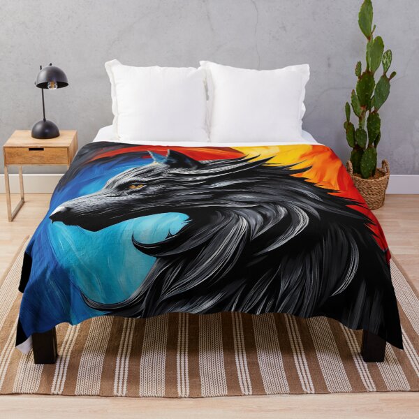 Item preview, Wolf Painting, Ai Generated Art designed and sold by ACC .