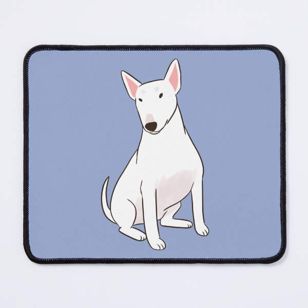 Item preview, Miniature bull terrier dog art designed and sold by Yaragold.