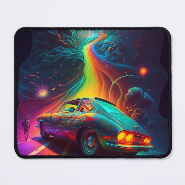 Item preview, Dreamy world of colourful cars designed and sold by ShopMaxiDesigns.