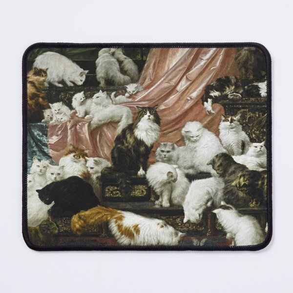 Item preview, Famous Portraits, My Wife's Lovers, Cat Paintings designed and sold by CulturalCurios.