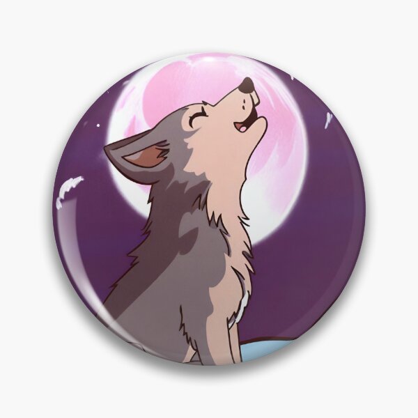 Item preview, Chibi Wolf Howling designed and sold by CrimsonDesignz.