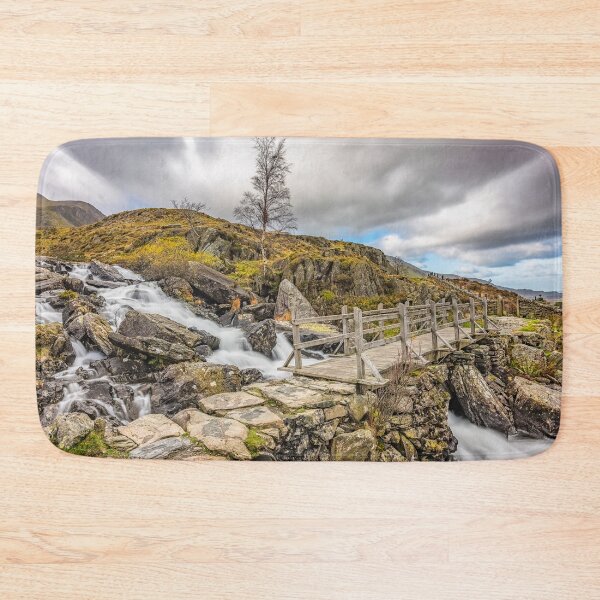Item preview, Foot Bridge Rapids Snowdonia designed and sold by AJEvans.