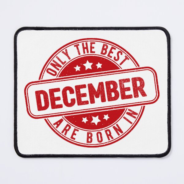 Item preview, only the best are born in december designed and sold by HB Shirts.