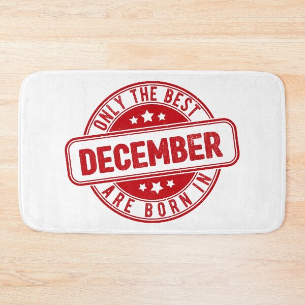 Item preview, only the best are born in december designed and sold by HB Shirts.