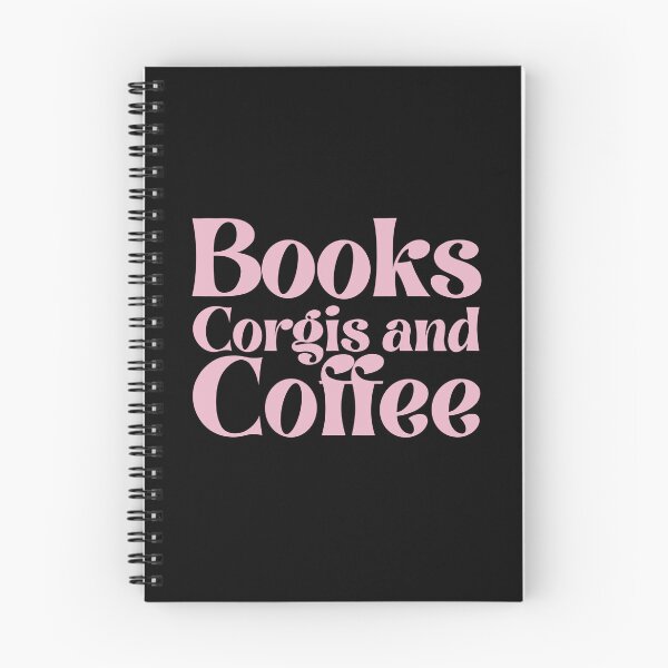 Item preview, Books Corgis and Coffee designed and sold by DrawsCutePaws.