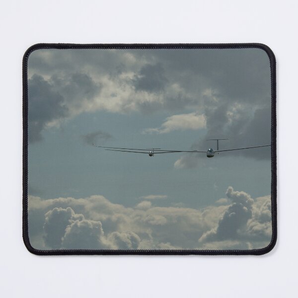 Item preview, Two Sailplane/ gliders racing to the finish line. designed and sold by sandyprints.