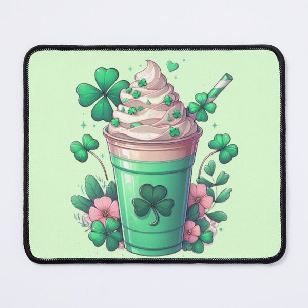 Item preview, Shamrock Shake Delight Decal designed and sold by LyssasMindArt.