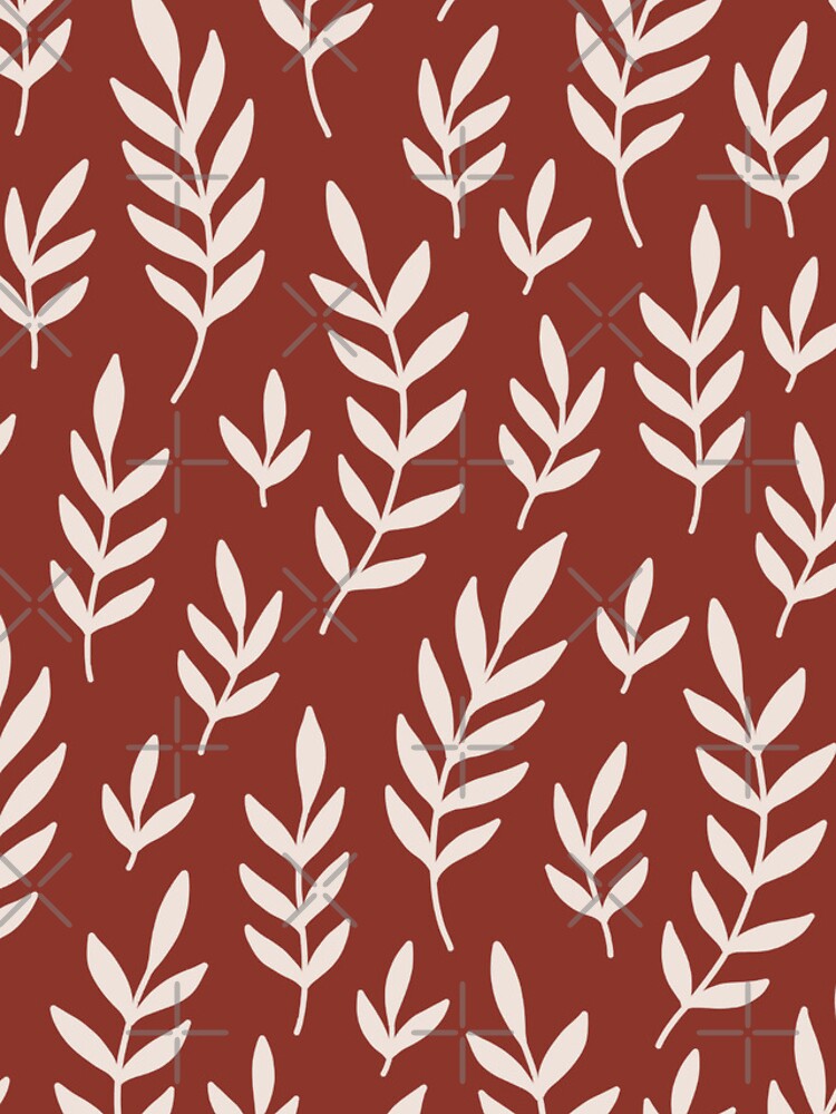 Thumbnail 4 of 4, iPhone Case, Simple Leaf Pattern designed and sold by LemonFun.
