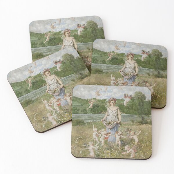 Item preview, Spring by Hans Thoma designed and sold by tomorrowsart.