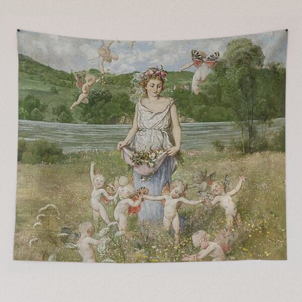 Item preview, Spring by Hans Thoma designed and sold by tomorrowsart.