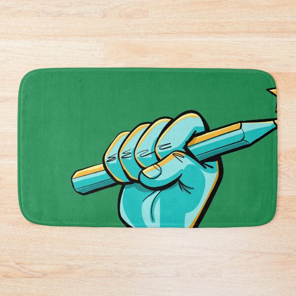 Item preview, fist firmly holding a pen with a star on top designed and sold by duxpavlic.