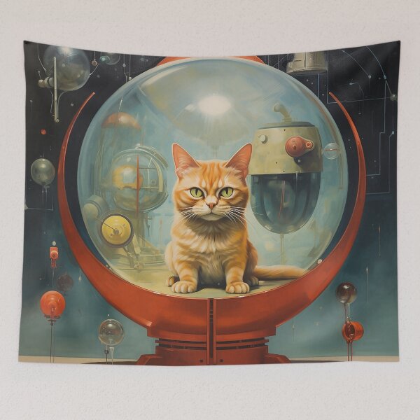 Item preview, Atomic Cats Art designed and sold by nomiraclehere.