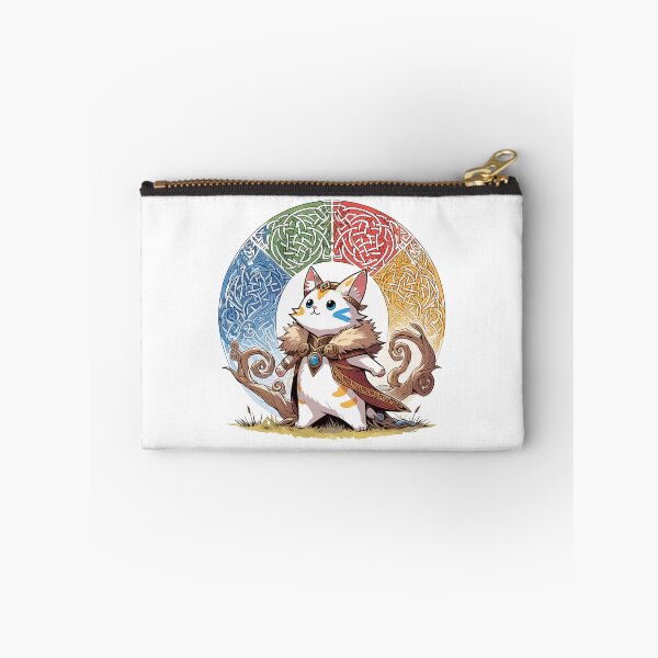Item preview, Kawaii Viking Warrior Cat Norse Mythology Anime Portrait designed and sold by TomFrontierArt.