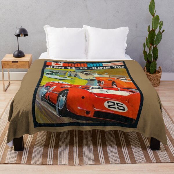 Item preview, Classic Can-Am Racing Poster. Full Size. Canadian-American Challenge Cup. Mont Tremblant, Canada. Classic, Vintage, June 14-15, 1969, Old School Racing Poster designed and sold by MoreEZUSA-Here.