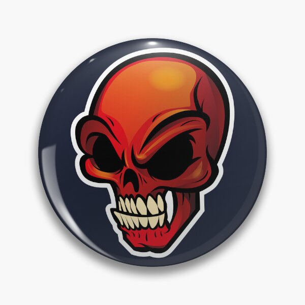 Item preview, demonic skull designed and sold by MerlinWear.