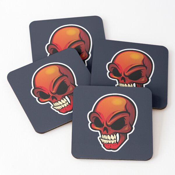 Item preview, demonic skull designed and sold by MerlinWear.