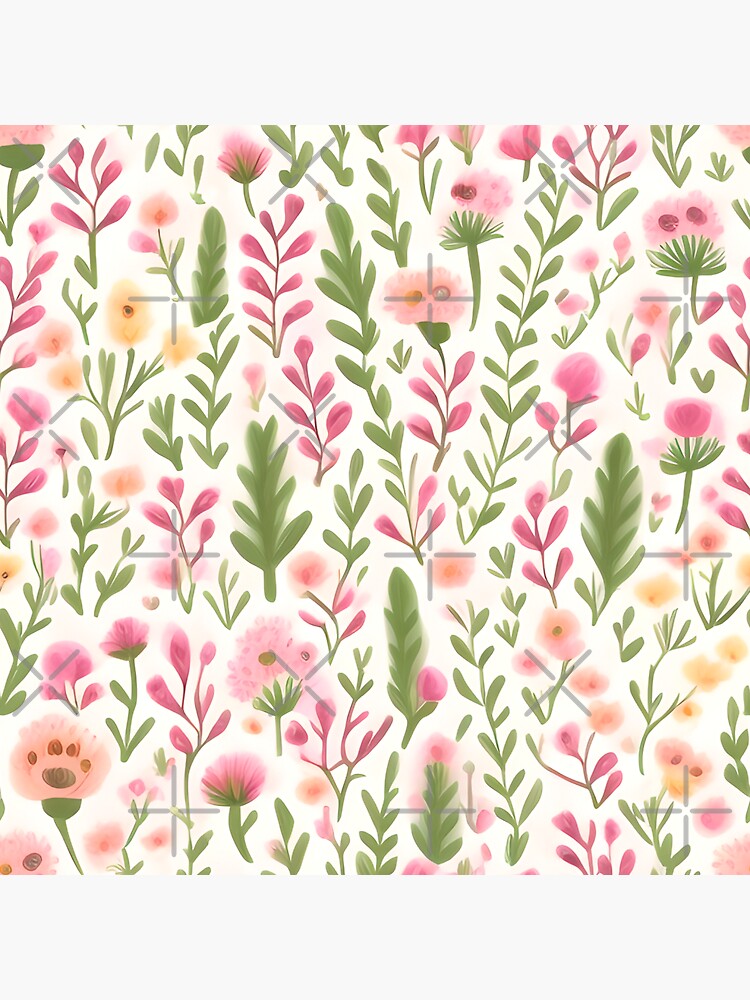 Thumbnail 3 of 3, Sticker, Flora Fellow - Medium Print designed and sold by Nicos-NovelTs.