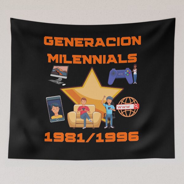 Item preview, MILLENNIAL GENERATION designed and sold by stickersrafisa.