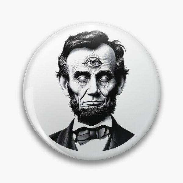 Item preview, The Third Eye of Abraham Lincoln Portrait designed and sold by FattyBeaver.