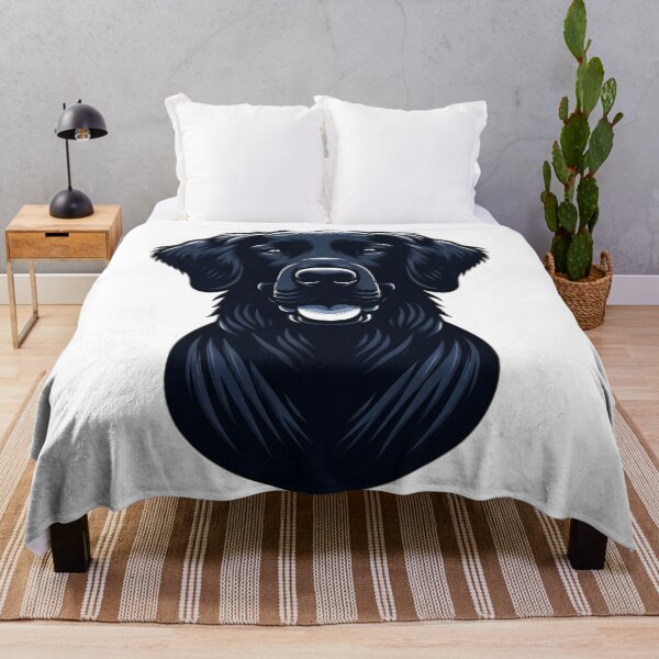 Item preview, Elegant Flat Coated Retriever Portrait designed and sold by Unitepeople.