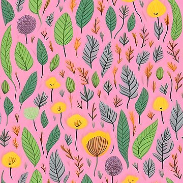 Artwork thumbnail, Leafy Luv - Small Print by Nico's NovelTs
